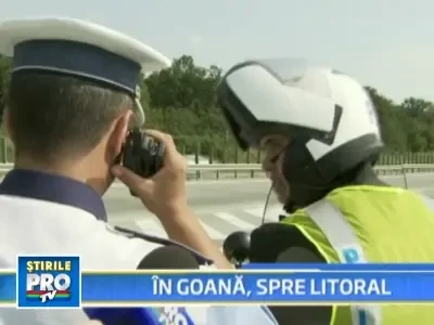 Cei mai grabiti soferi de pe Autostrada Soarelui, premiati cu amenzi!