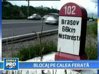 Un sofer neamt a blocat circulatia trenurilor pe Valea Prahovei!