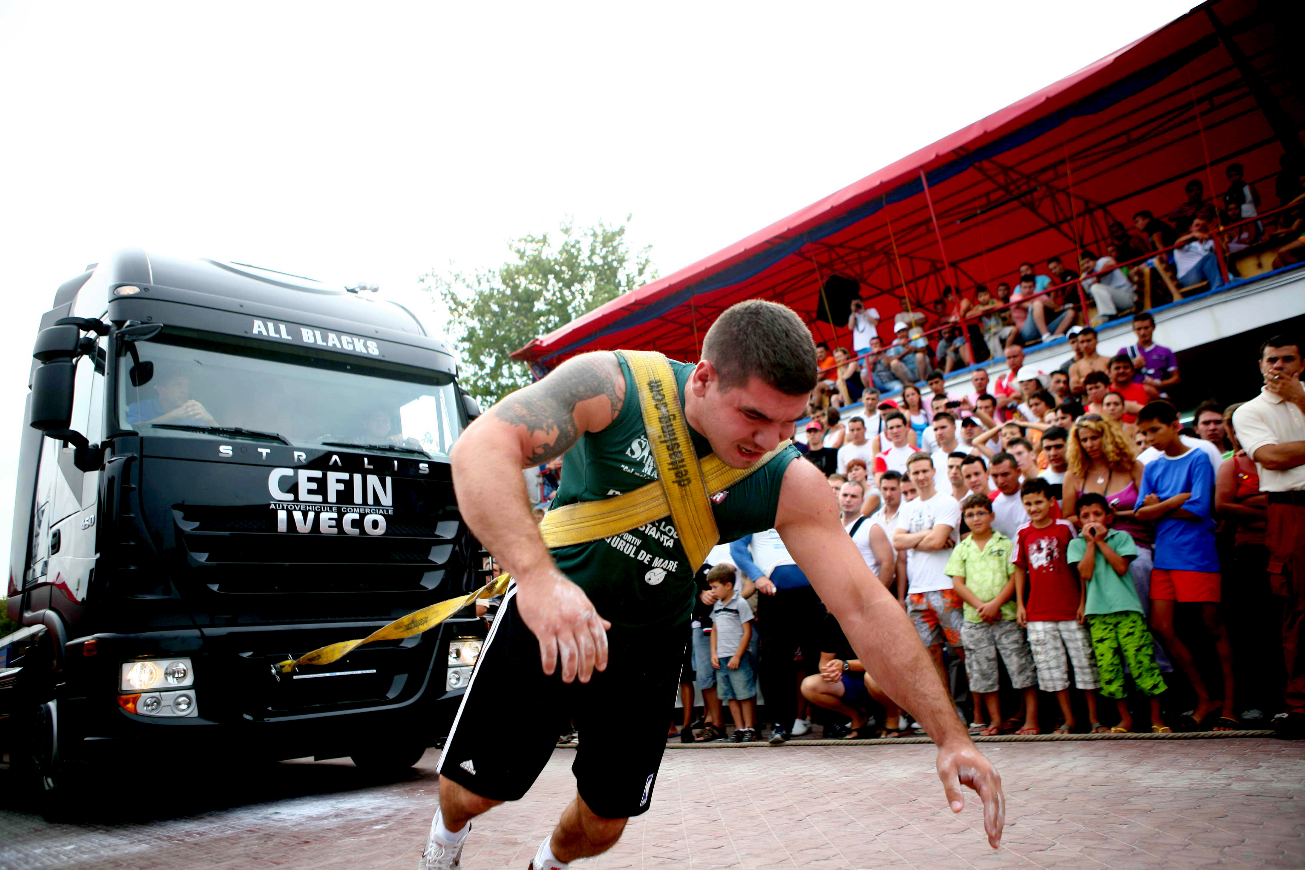 Strong Man, intrecere de forta la Mamaia!