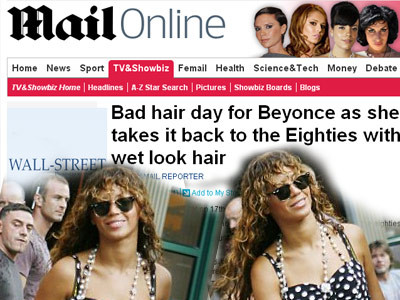 Beyonce incearca stilul anilor ‘ 80! Iti place noul look al artistei?!