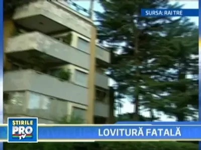 A murit incercand sa fure dintr-o locuinta, la Roma!