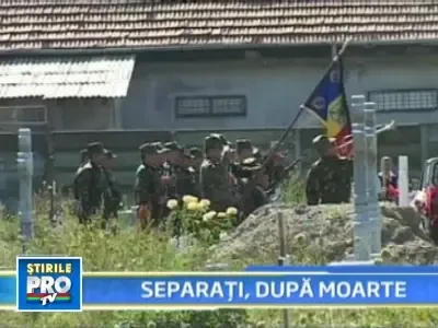 Fata macelarita in plina strada la Bacau a fost condusa pe ultimul drum