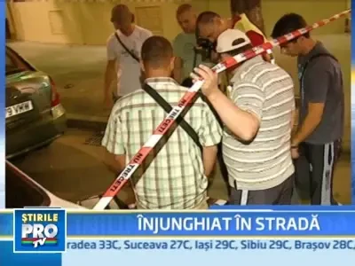 Injunghiat mortal de concubina, pe o strada din Capitala!