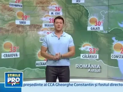 Vezi prognoza meteo pentru urmatoarele trei zile!