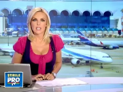 Accident pe Aeroportul Henri Coanda! Un avion a lovit un stalp