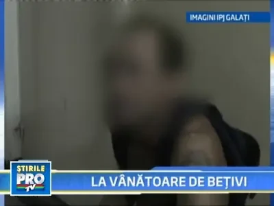 La "vanatoare" de betivi prin Galati!