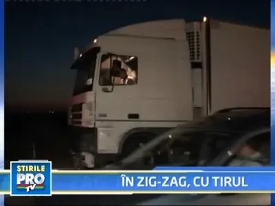 A dat in masini ca la popice! Cinci autoturisme lovite, in 9 km parcursi!