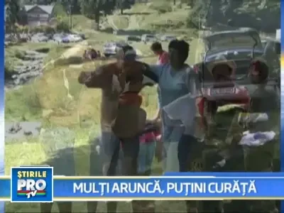 Amenda pentru aruncat gunoiul in locurile de campare: 6.000 de lei!