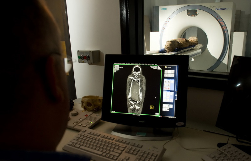 Mumiile din Egipt, cercetate cu ajutorul tehnologiei 3D