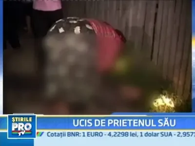 Si-a omorat prietenul pentru ca nu i-a dat bani de bautura