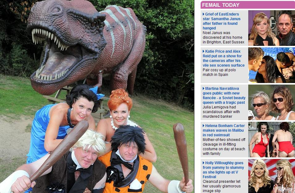 Inapoi in Epoca de Piatra! Nunti inspirate de familia Flintstone!