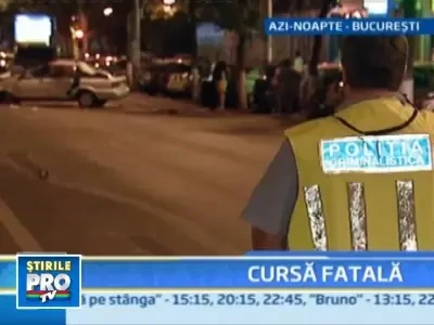 Bucuresti: cursa nebuna, incheiata sangeros pe bulevardul Stefan cel Mare!