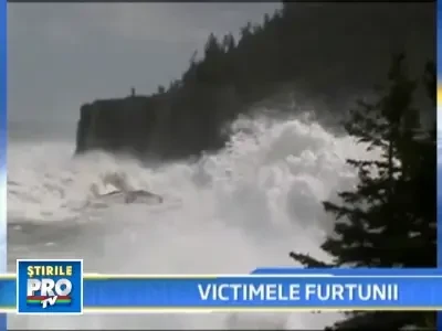 Uraganul Bill a facut prima victima: o fetita de 7 ani