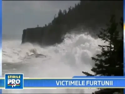 Uraganul Bill a facut prima victima: o fetita de 7 ani