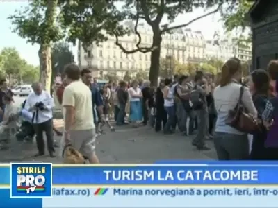 Catacombele Parisului, printre obiectivele turistice ale "orasului lumina"