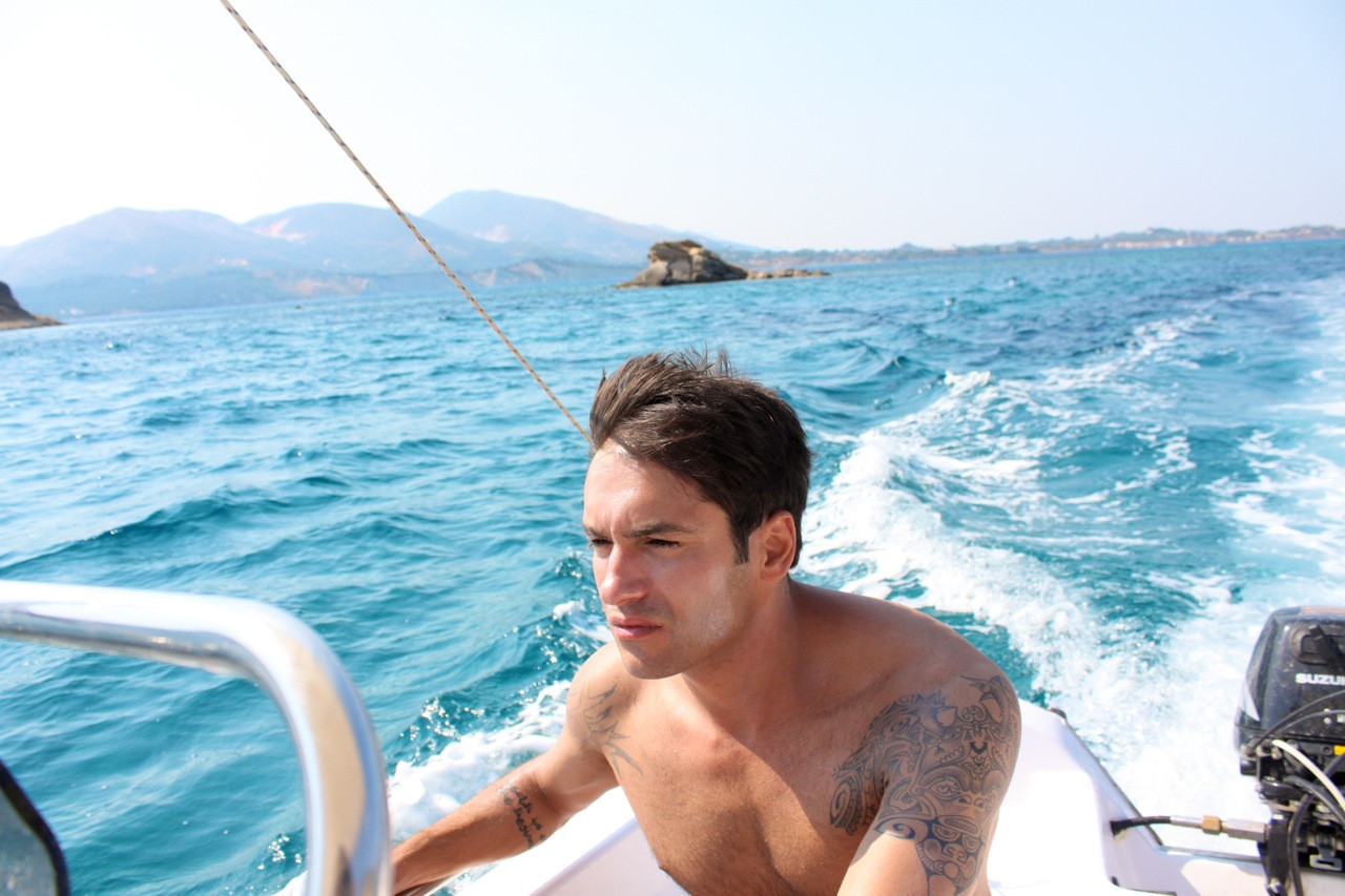 Radu Valcan, vacanta cu peripetii in insula Zakynthos!