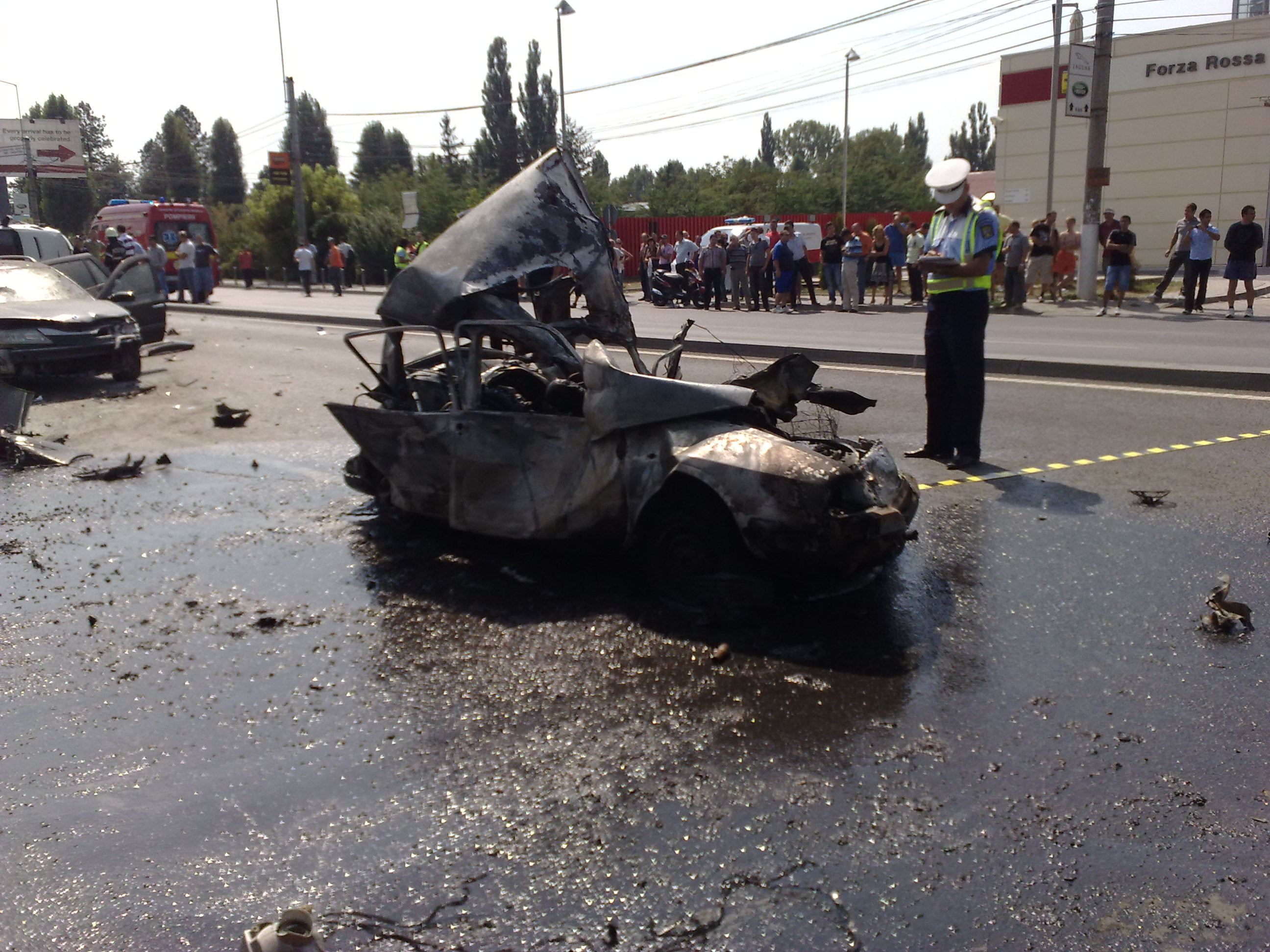 Victimele carnagiului de pe DN1, conduse pe ultimul drum!