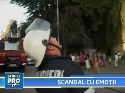 Protest extrem! A vrut sa se omoare dupa ce au dat-o afara din azil!