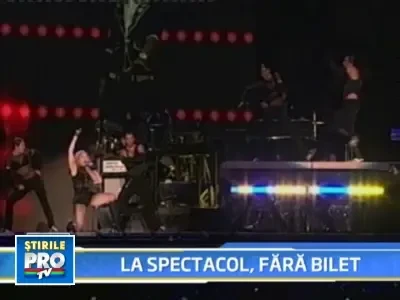 N-au avut nevoie de bilet! Concertul Madonnei, urmarit din balcon