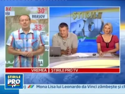 Vezi aici prognoza meteo pentru urmatoarele trei zile