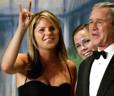 Fata lui tata. Odraslele lui Bush si Palin, criticate dupa aparitiile la TV