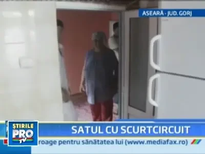 Un sat integ in bezna si sute de electrocasnice arse!