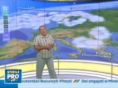 Prognoza meteo pentru Europa si Romania!
