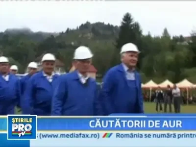 Inca un record pentru Romania! Cel la cautat aur cu unelte stravechi!