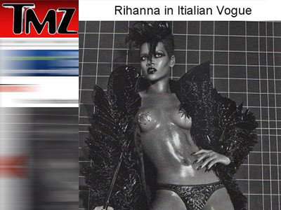 Rihanna, din nou dezbracata! De data asta, oficial!