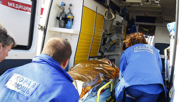 O parcare supraetajata din centrul Moscovei s-a prabusit din senin!