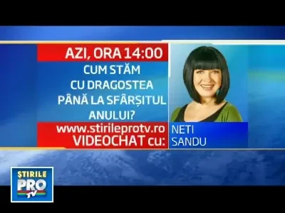 Afla de la Neti Sandu cum stai cu dragostea pana la sfarsitul anului!