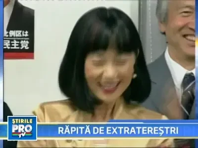 Sotia viitorului premier nipon spune ca a fost rapita de extraterestri!