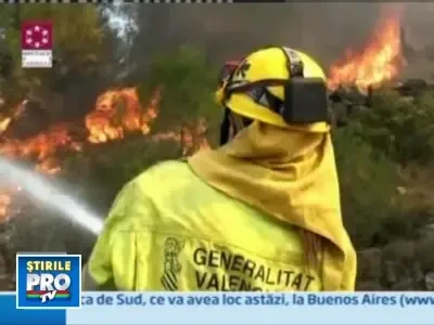 Incendii de vegetatie devastatoare in Spania, provocate chiar de localnici!