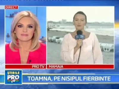 Vara s-a prelungit la malul marii! Sunt 50.000 de turisti la plaja