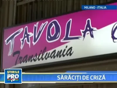Romanii care au afaceri in Italia simt din plin socul recesiunii economice