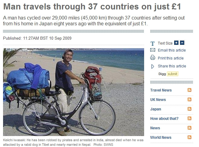 A calatorit in 37 tari, cu doar 1 euro!