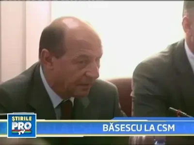 Traian Basescu: Greva din Justitie este impotriva legii