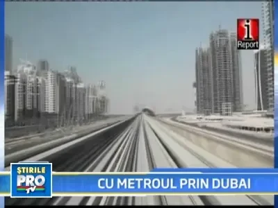 Metrou de opt miliarde de dolari, inaugurat in Dubai!