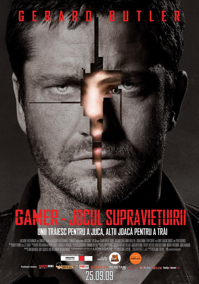 Gerard Butler creste miza in "Gamer – Jocul Supravieturii"