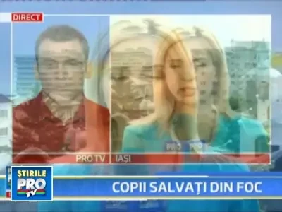 Mama eroina! A trecut de-a dreptul prin foc ca sa-si salveze copiii!