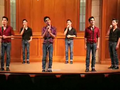 E unul singur, dar canta pe 6 voci! Omagiu pentru Michael Jackson