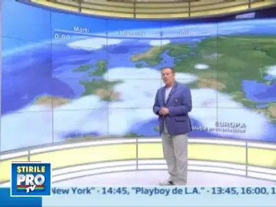 Vezi aici cum va fi vremea pe continent si in tara!