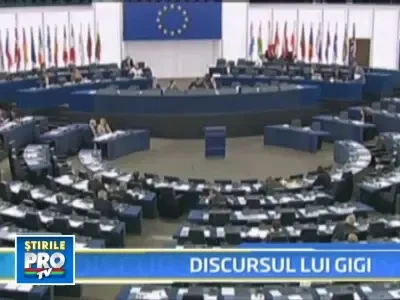 Becali, la primul sau discurs ca europarlamentar! Vezi cum s-a descurcat!