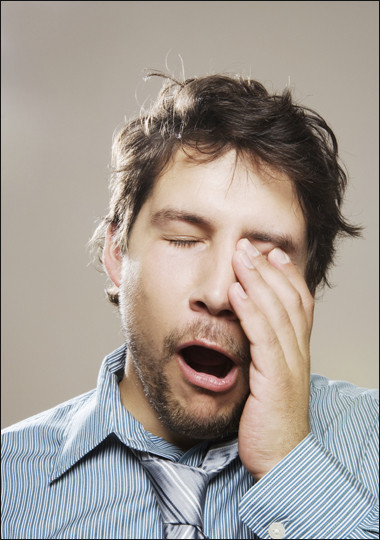 Daca va simtiti obositi, fortati-va sa cascati!