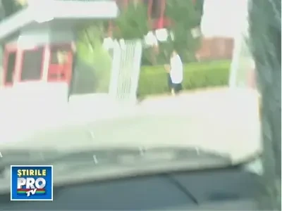 Motocicleta in flacari, dupa un accident rutier! VEZI VIDEO!