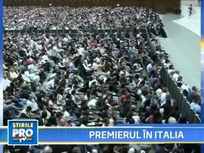 Boc, Papa si vasul cu fir de aur! Intalnire la Roma!