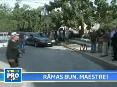 Trupul neinsufletit al actorului Nicu Constantin, depus la Biserica Icoanei