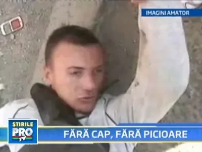 Au ajuns la spital cu picioarele rupte dupa ce au spart un apartament!