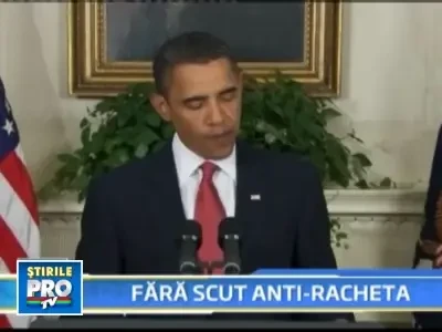 Barack Obama i-a facut fericiti pe rusi: renunta la scutul antiracheta