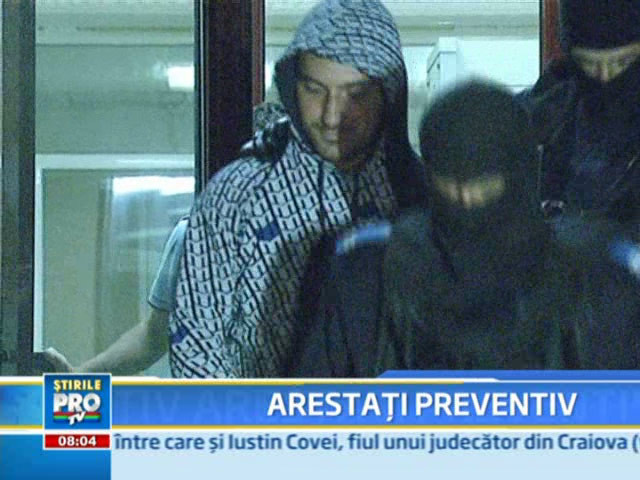 "Baiatul lui tata", Iustin Covei, in arest preventiv!